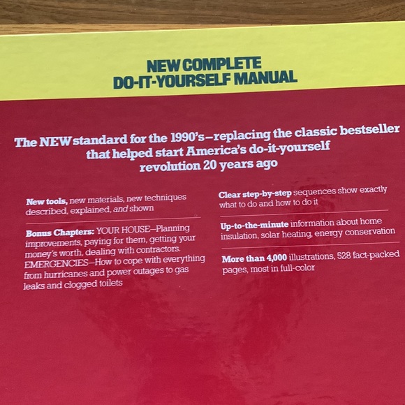 TWO for $20!! ORIGINAL “DIY” BOOK! Comprehensive for most any home/yard project! - Picture 11 of 11